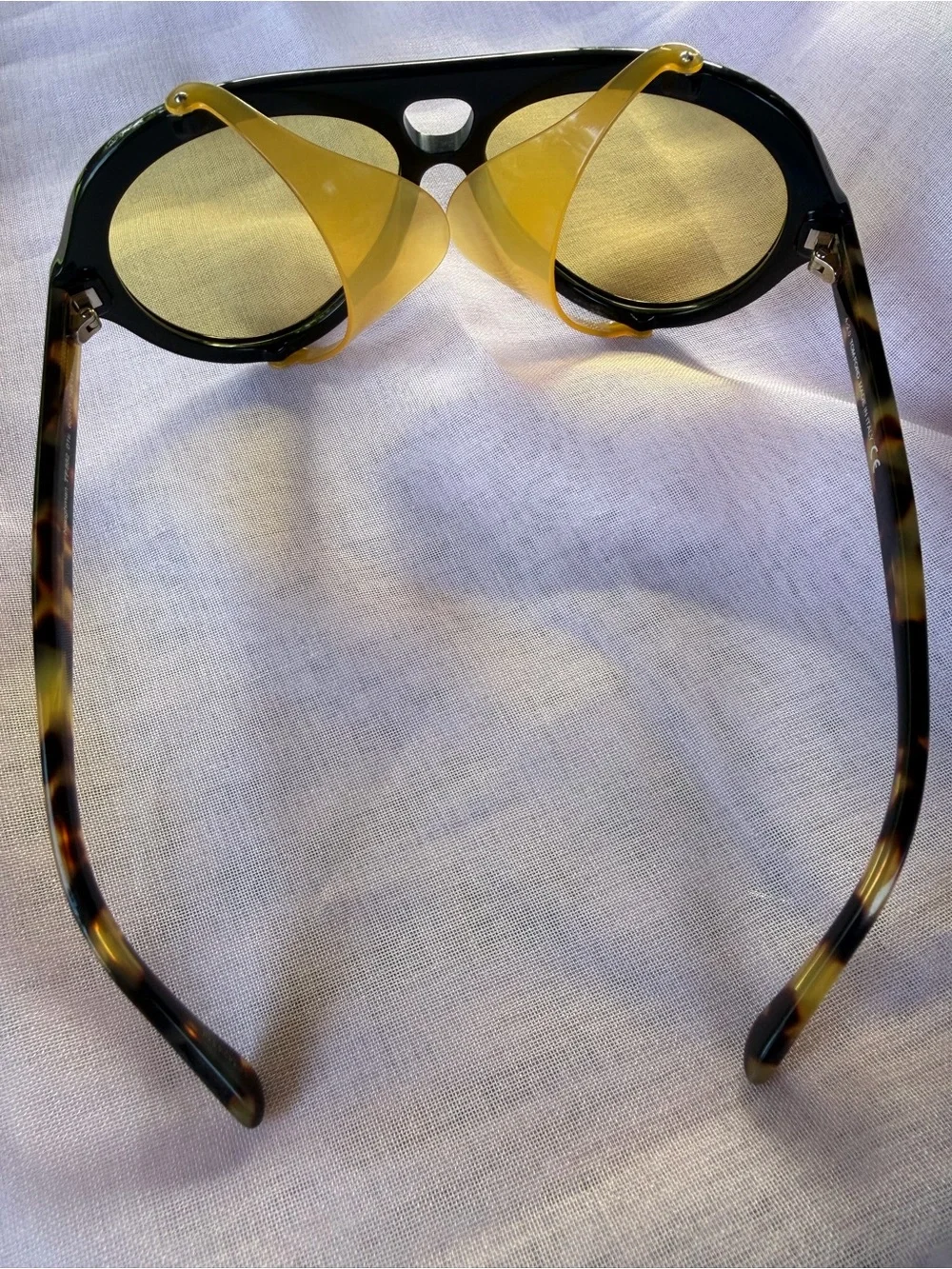 Tom Ford Neughman Black and Yellow Tortoiseshell Sunglasses